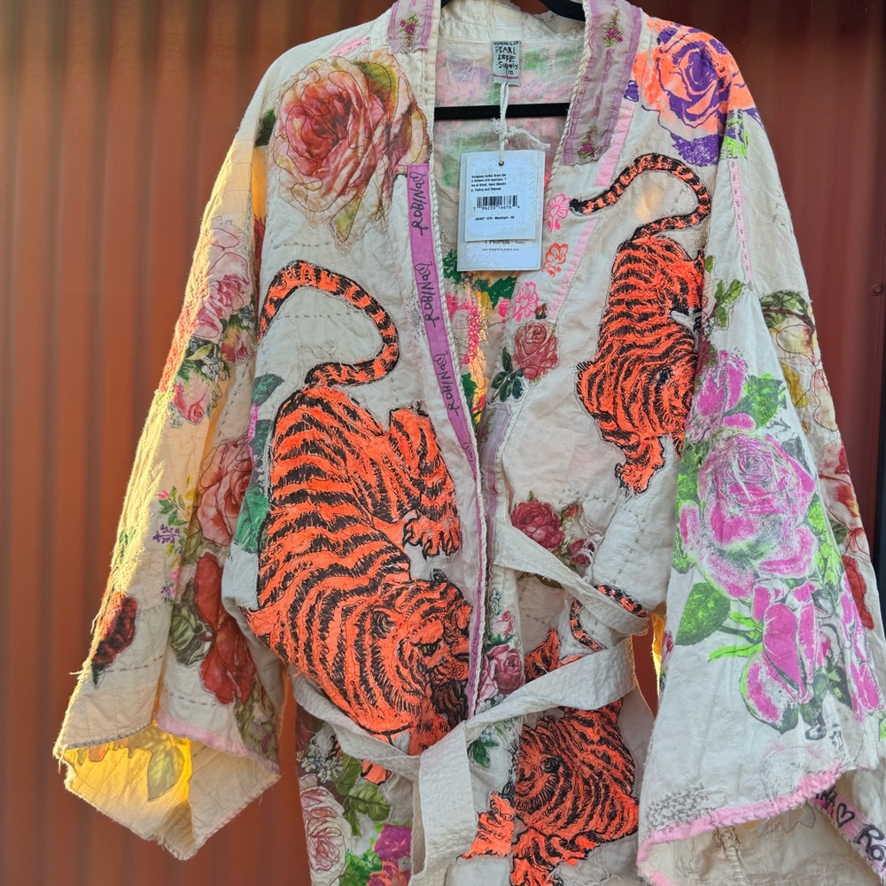 Magnolia Pearl Birch Daigo Kimono NWT - Picture 2 of 12